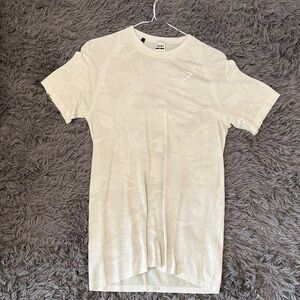 Gymshark Men's Geo Seamless T-Shirt - White